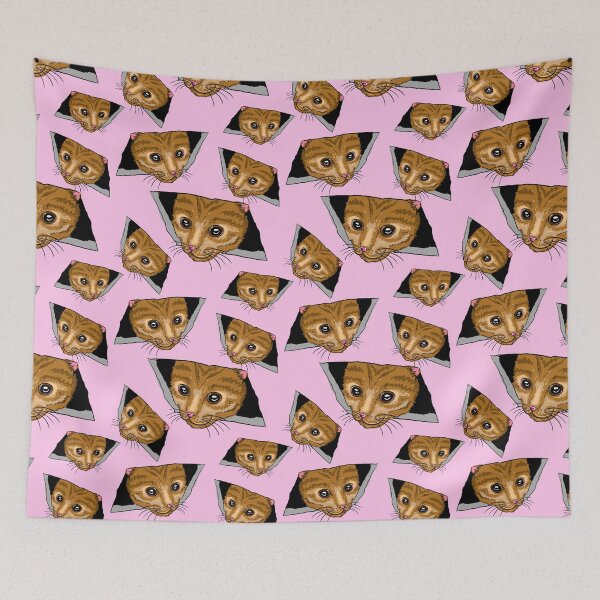 Item preview, ceiling cat - pink designed and sold by RaenaCreates.