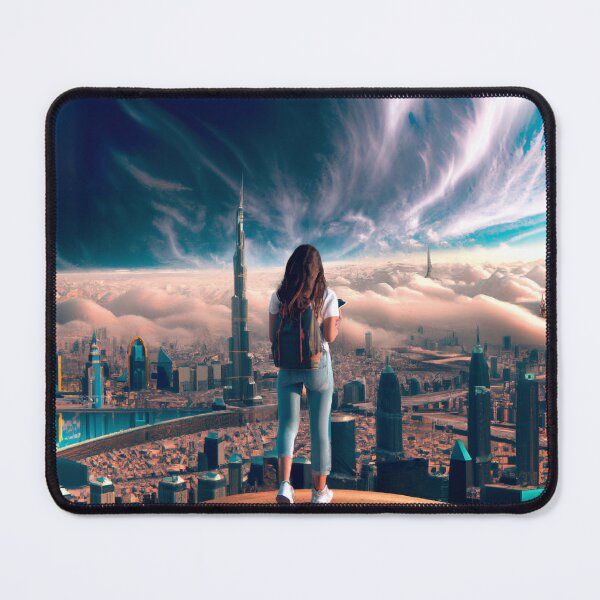 Item preview, Futuristic City Landscape designed and sold by Zestpond.