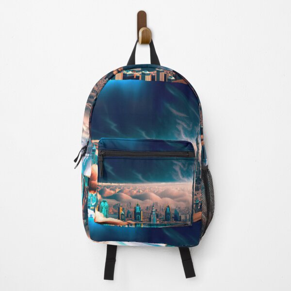 Item preview, Futuristic City Landscape designed and sold by Zestpond.