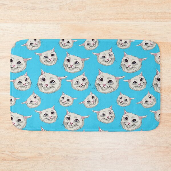 Item preview, sad cat - blue designed and sold by RaenaCreates.