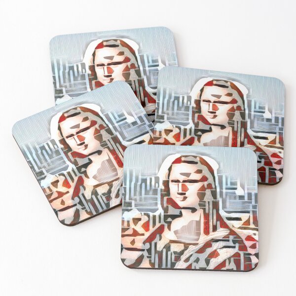 Item preview, "Mona Lisa (31)" a digitally painted reinvention. designed and sold by thalasson.