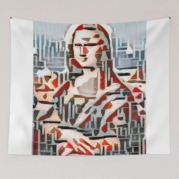 Item preview, "Mona Lisa (31)" a digitally painted reinvention. designed and sold by thalasson.