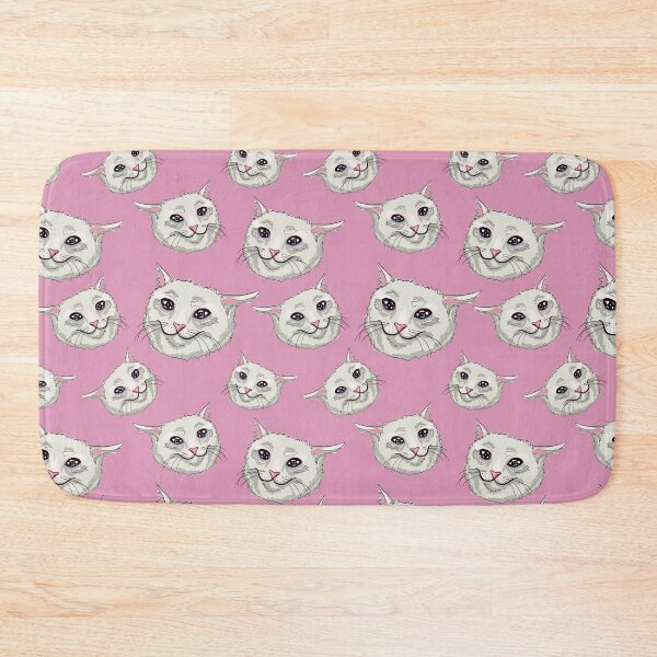 Item preview, sad cat - pink designed and sold by RaenaCreates.