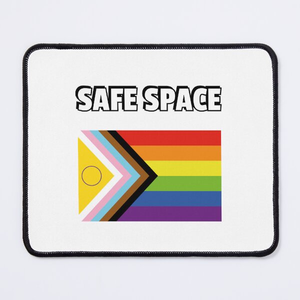 Item preview, Intersex Inclusive Pride Progress Pride Flag - SAFE SPACE designed and sold by Inspirationmotivation.