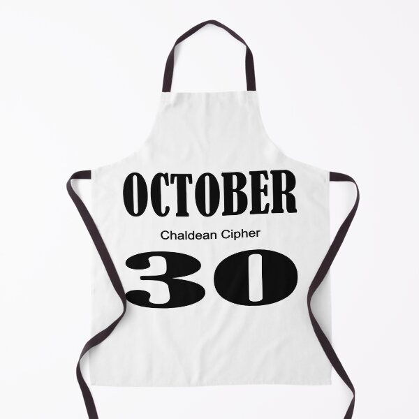 Item preview, October Chaldean Cipher 30 designed and sold by Scrambledwords.