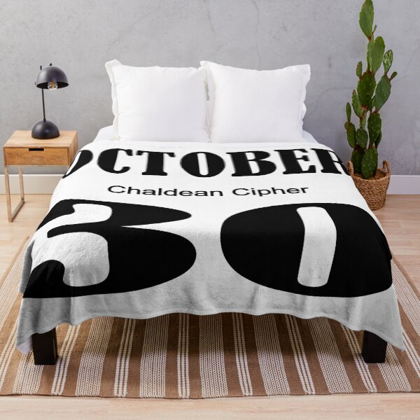 Item preview, October Chaldean Cipher 30 designed and sold by Scrambledwords.