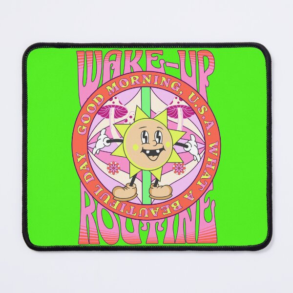 Item preview, WAKE UP ROUTINE GOOD MORNING U.S.A. WHAT A BEAUTIFUL DAY BY SAGFABULOUS designed and sold by SagFabulous.