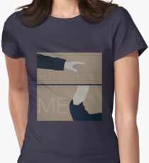 Keep Your Eyes Fixed On Me Women's Fitted T-Shirt
