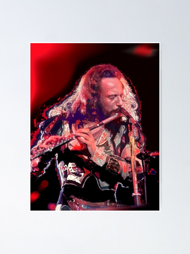 Ian Anderson Poster, Jethro Tull Gift,Ian Anderson of Jethro Tull