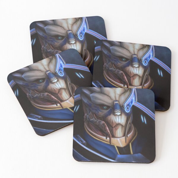 Item preview, Portrait Inspired by Garrus designed and sold by RaenaCreates.