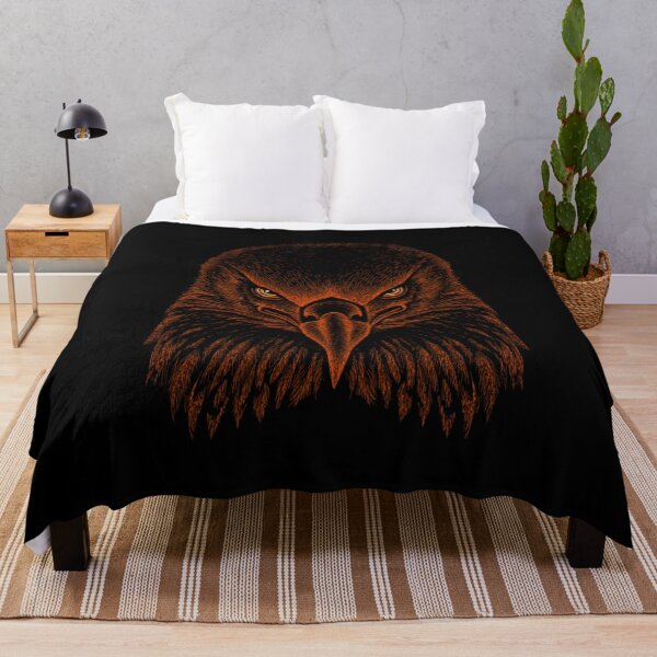 Item preview, AWESOME INTENSE EAGLE PORTRAIT orange designed and sold by THE AMERICAN TEEVANGELIST.
