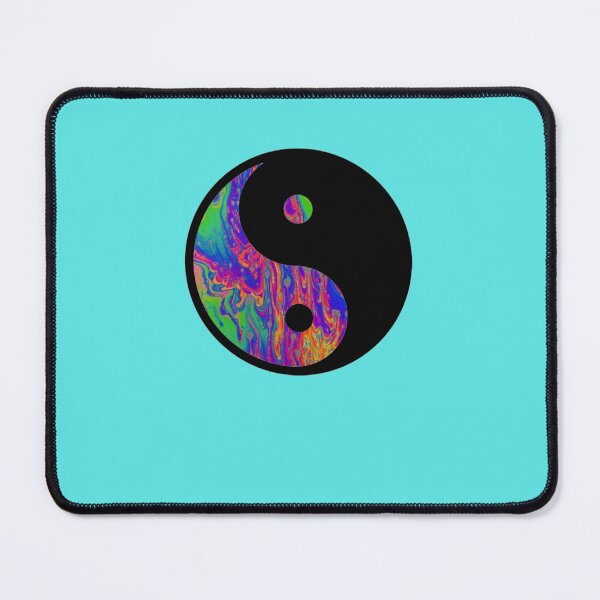 Item preview, Oil Slick Trippy Yin Yan  designed and sold by ElkeKlemm.