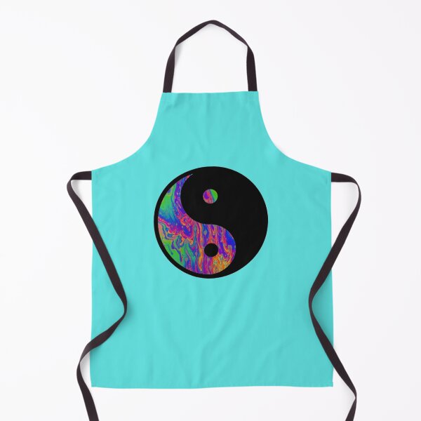 Item preview, Oil Slick Trippy Yin Yan designed and sold by ElkeKlemm.