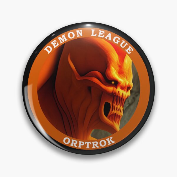 Item preview, Halloween Demon League Orptrok designed and sold by HalloweenThings.