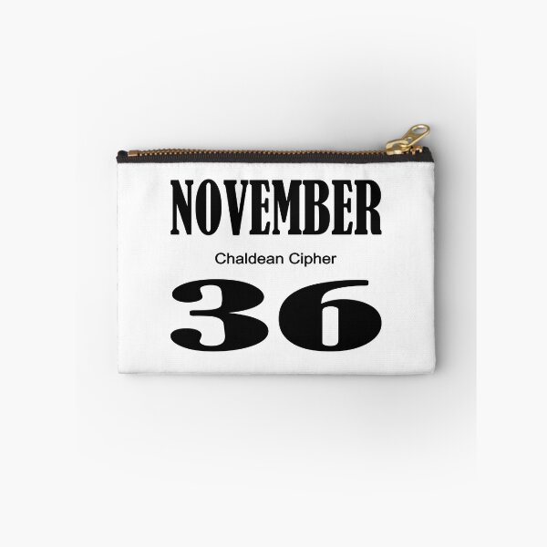 Item preview, November Chaldean Cipher 36 designed and sold by Scrambledwords.