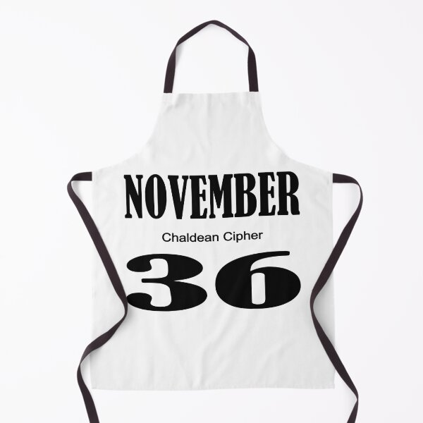 Item preview, November Chaldean Cipher 36 designed and sold by Scrambledwords.