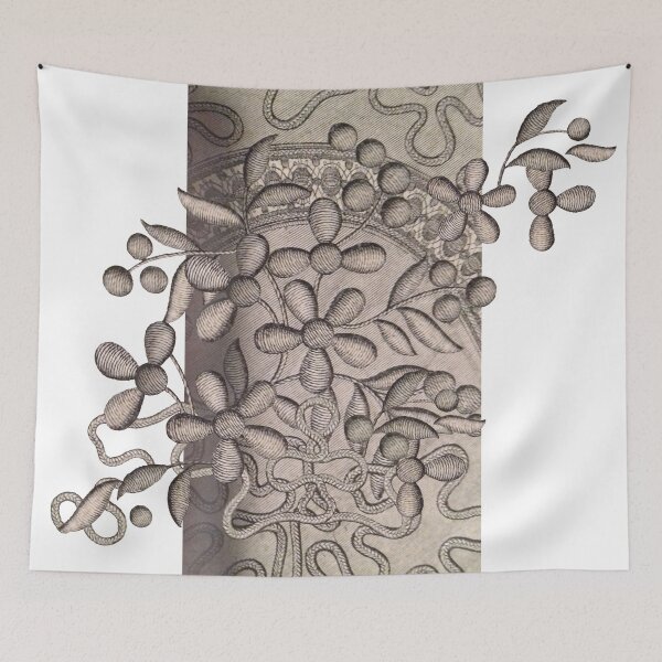Item preview, Flores bordadas designed and sold by Helenasp.