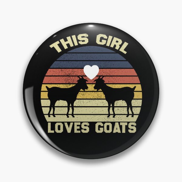 Item preview, Funny  This Girl Loves Goats  Animal Lover Goat Whisperer designed and sold by lahcen0102.