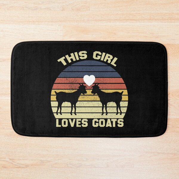 Item preview, Funny  This Girl Loves Goats  Animal Lover Goat Whisperer designed and sold by lahcen0102.