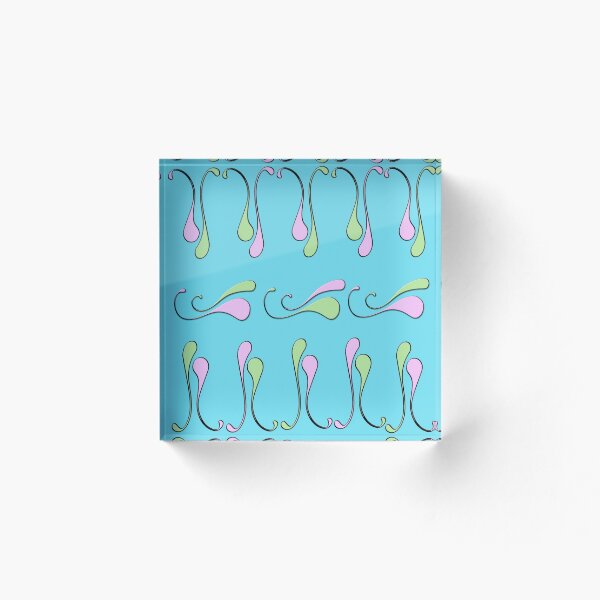 Item preview, Abstract Shapes Pastel in Blue designed and sold by Bargel.
