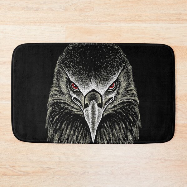 Item preview, AWESOME INTENSE EAGLE PORTRAIT bw designed and sold by THE AMERICAN TEEVANGELIST.
