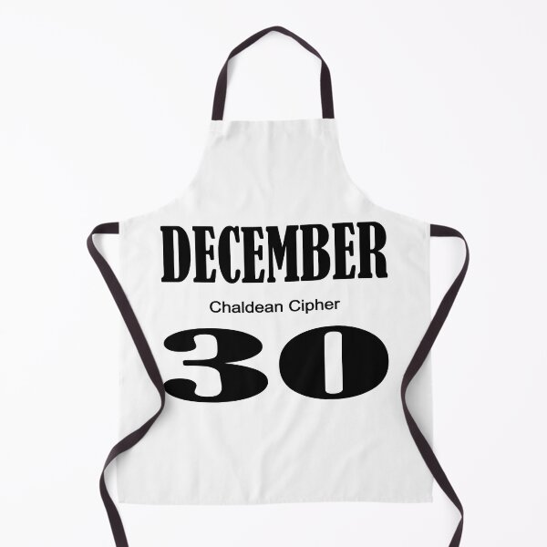 Item preview, December Chaldean Cipher 30 designed and sold by Scrambledwords.