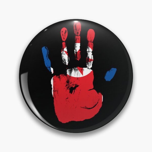 Item preview, Hand North Korea Flag Palm designed and sold by rafaeltto.