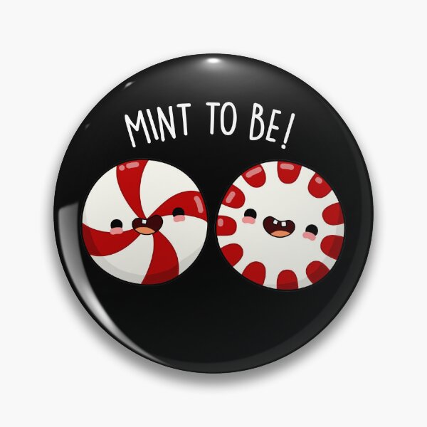 Item preview, Mint To Be Funny Candy Puns (Dark BG) designed and sold by punnybone.