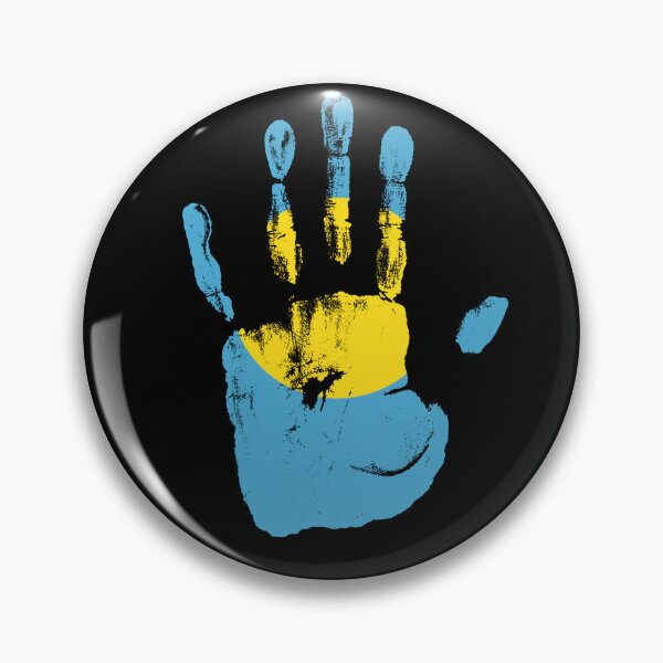 Item preview, Hand Palau Flag Palm designed and sold by rafaeltto.