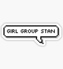 Pegatina Chica Grupo Stan