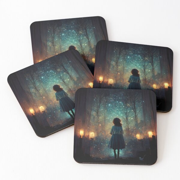 Item preview, Girl Staring at the Stars - best selling  designed and sold by Aditya Bhole.