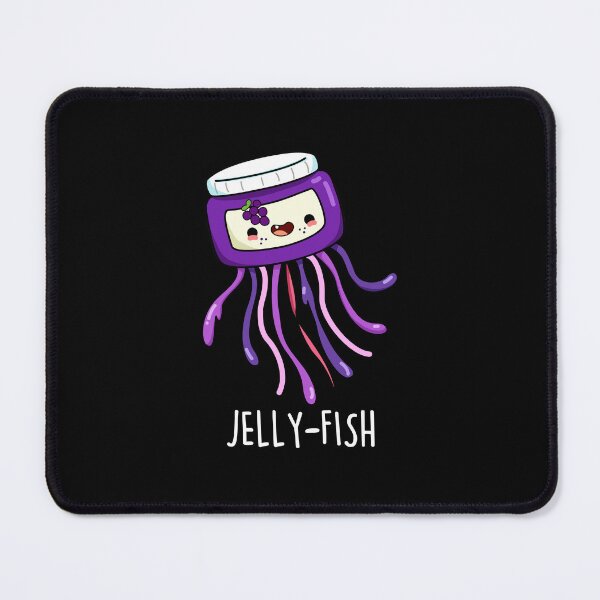 Item preview, Jelly-fish Funny Jelly Jar Puns (Dark BG) designed and sold by punnybone.