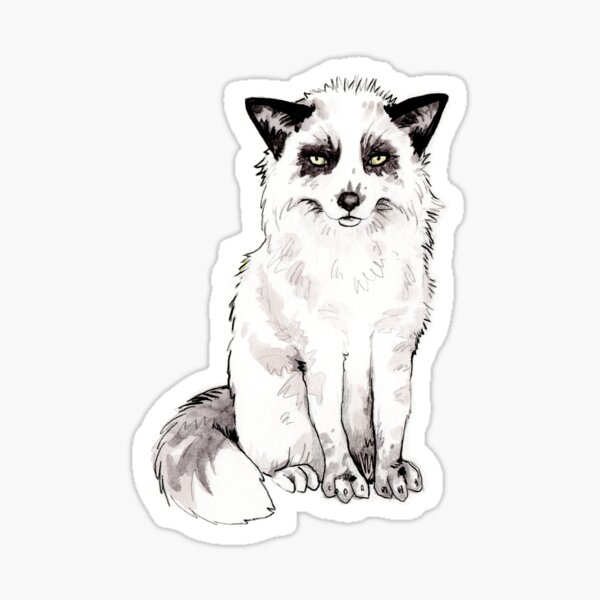 Luka Fox Sticker