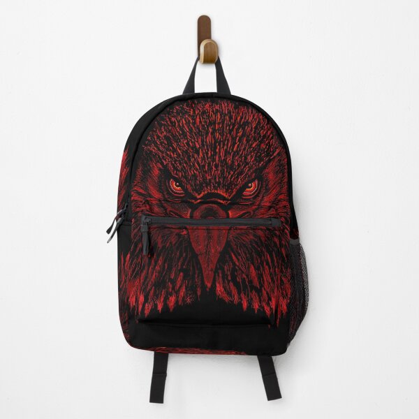 Item preview, AWESOME INTENSE EAGLE PORTRAIT dk red designed and sold by THE AMERICAN TEEVANGELIST.