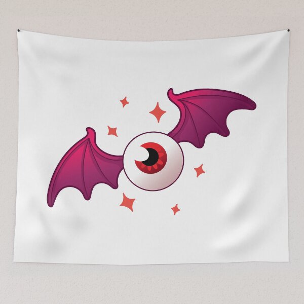 Item preview, Eye with bat wings for Halloween designed and sold by KapibaraARTist.
