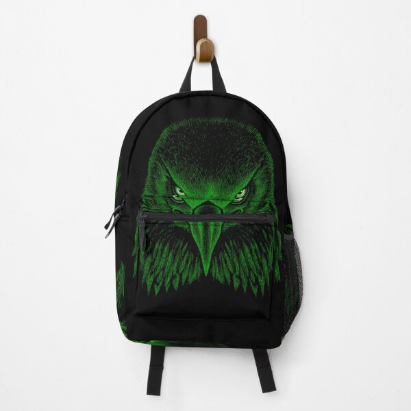 Item preview, AWESOME INTENSE EAGLE PORTRAIT green designed and sold by THE AMERICAN TEEVANGELIST.