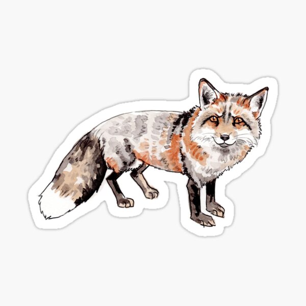 Sophie Fox Sticker