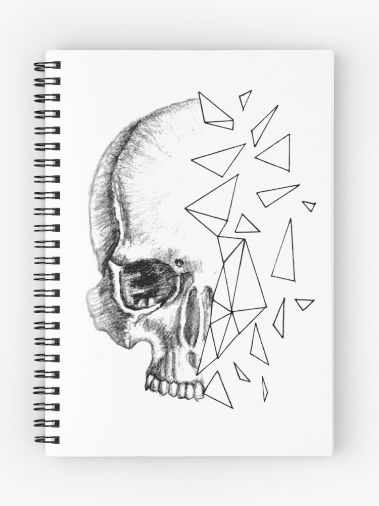 Thumbnail 1 of 3, Journal, Abstract Skull designed and sold by Lollik.