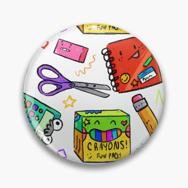 Item preview, Fun School Supplies designed and sold by SwinginGraphics.