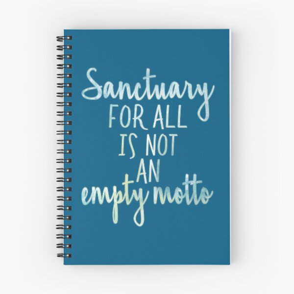 Item preview, Sanctuary For All Is Not An Empty Motto designed and sold by Vixy of the Deep.