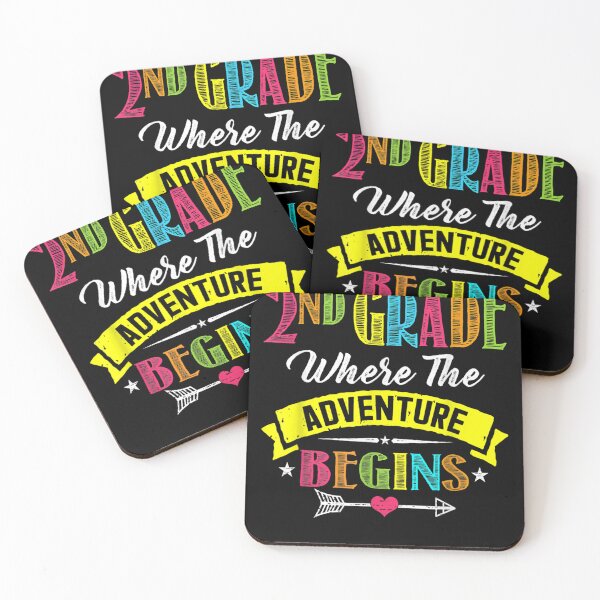 Item preview, 2nd Grade Where The Adventure Begins Back To School Student  designed and sold by charalphe.