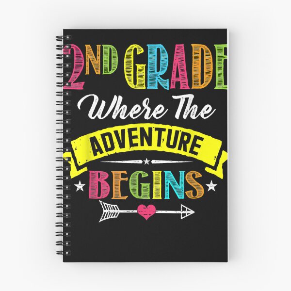 Item preview, 2nd Grade Where The Adventure Begins Back To School Student  designed and sold by charalphe.