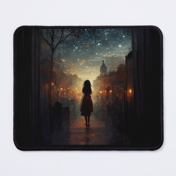 Item preview, Girl Staring at the Stars - best selling  designed and sold by Aditya Bhole.