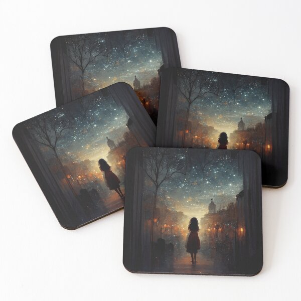 Item preview, Girl Staring at the Stars - best selling  designed and sold by Aditya Bhole.