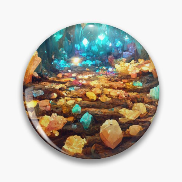 Item preview, Crystalline Cave Concept Art designed and sold by RadicalWombat.