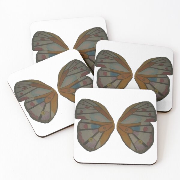 Item preview, KABFA Designs By Anneka Marie Brown, Pink, Yellow and Blue Butterfly Wings designed and sold by KABFA Designs.