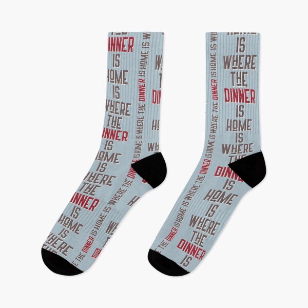 Item preview, Home is where the dinner is sarcastic quote designed and sold by WordStruggle.