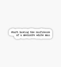 confidence Sticker