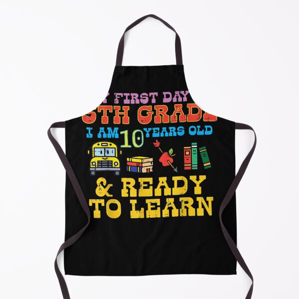 Item preview, First Day 5th Grade 10 Years Old Ready To Learn Fifth Boys designed and sold by charalphe.