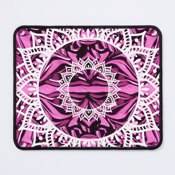 Item preview, Fluid Art Design - Marble Technique Mandala Digital Pattern Pink designed and sold by AussieMuma.